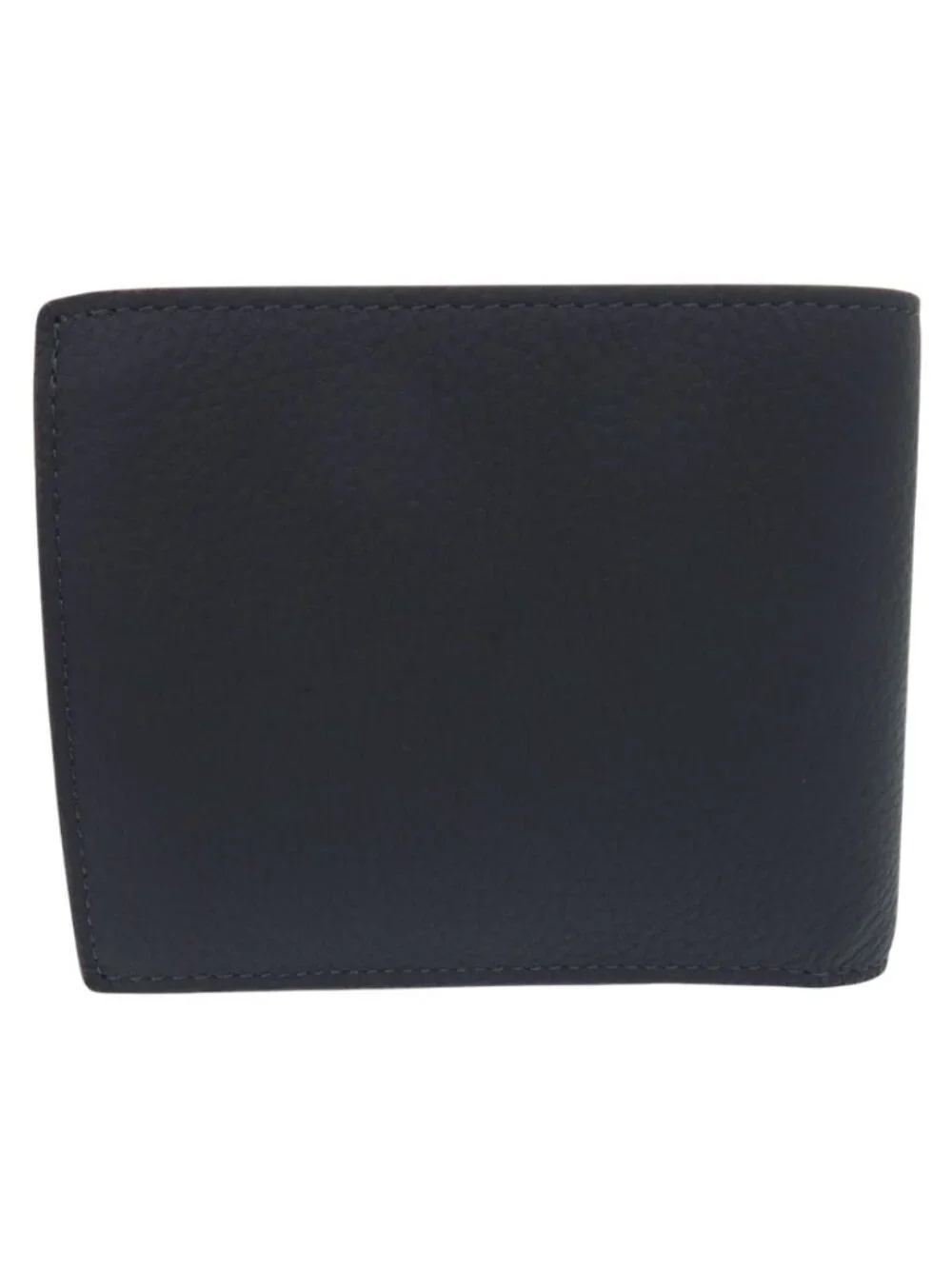 Louis Vuitton Portefeuille Marco Aerogram Leather Navy Bifold Wallet